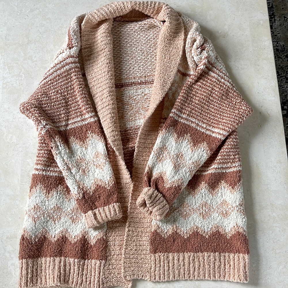 Free People Patterned Cardigan